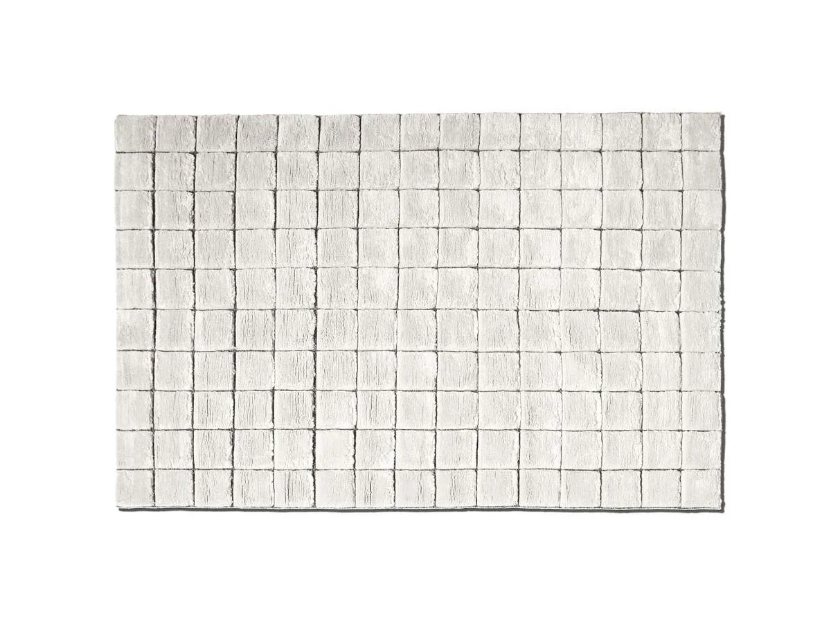 Cassina 084 Sahara Grid Tappeto - 200x300 cm Grigio Ghiaccio