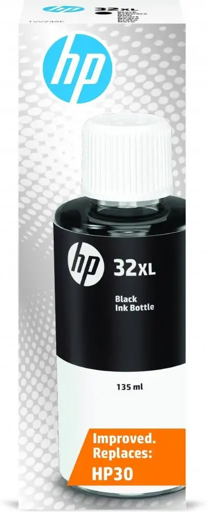 HP Flacone di inchiostro nero originale 32XL 135 ml cod. 1VV24AE