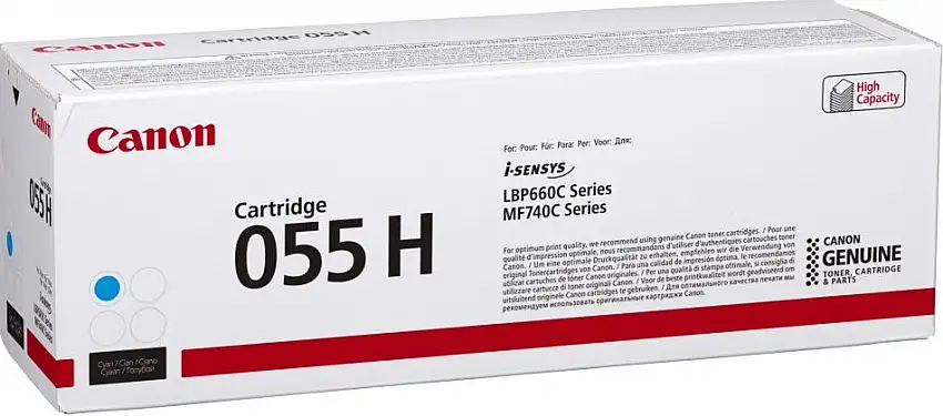 Canon 055H cartuccia toner 1 pz Originale Ciano cod. 3019C002