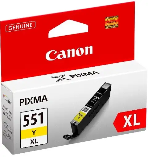 Canon Cartuccia d'inchiostro giallo a resa elevata CLI-551Y XL cod. 6446B001