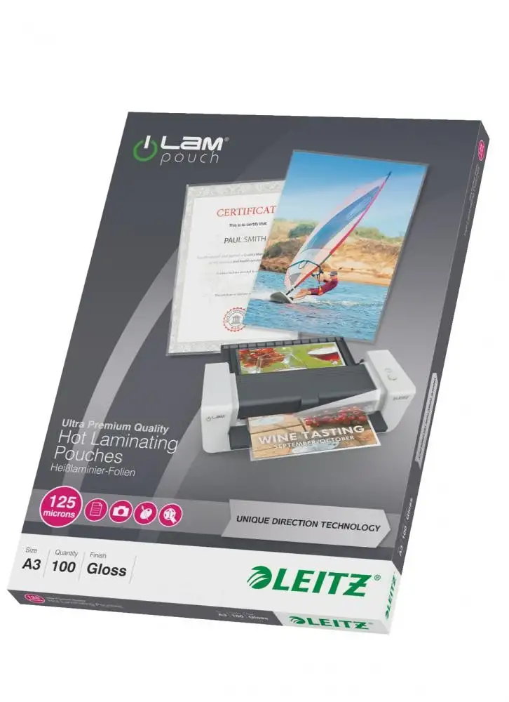 Leitz iLAM UDT pellicola per plastificatrice 100 pz cod. 74880000
