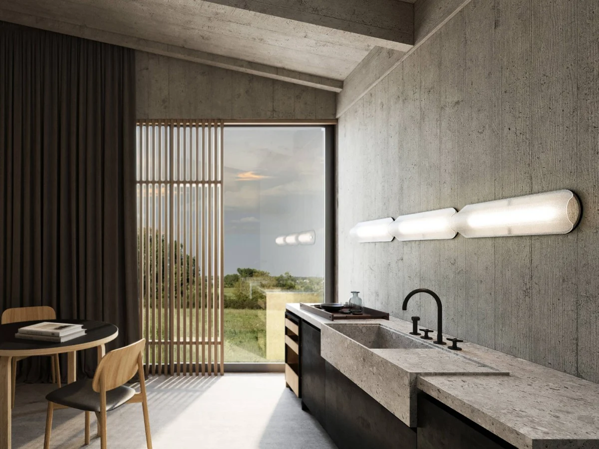 A-N-D Vale System 3 Lampada da Parete/Soffitto End to End - Orizzontale