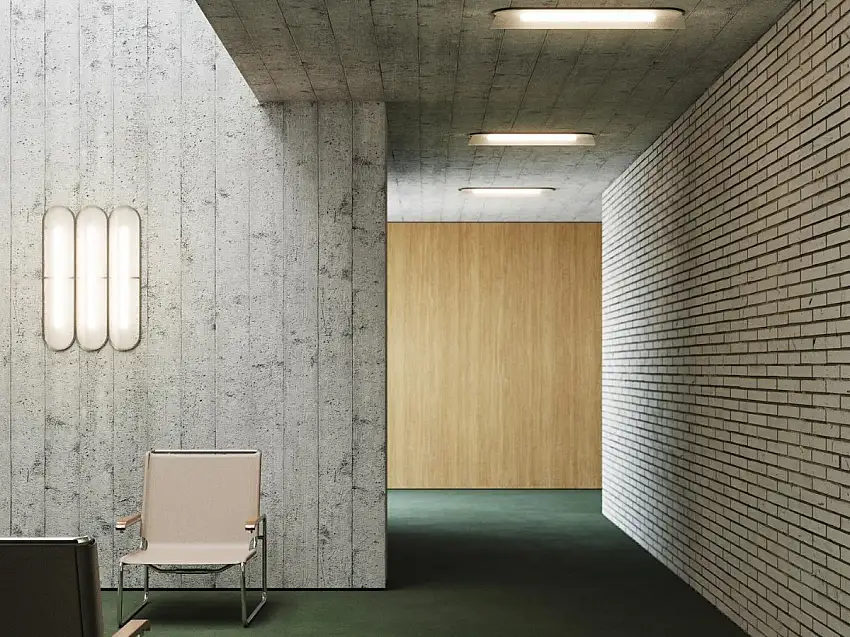 A-N-D Vale System 3 Lampada da Parete/Soffitto Side to Side – Verticale