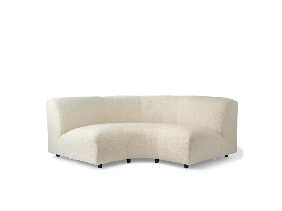 Pols Potten A-Round-U Divano - Curvo Boucle