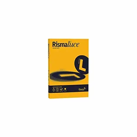 Favini Rismaluce carta inkjet A4 (210x297 mm) 100 fogli Giallo cod. A69H144