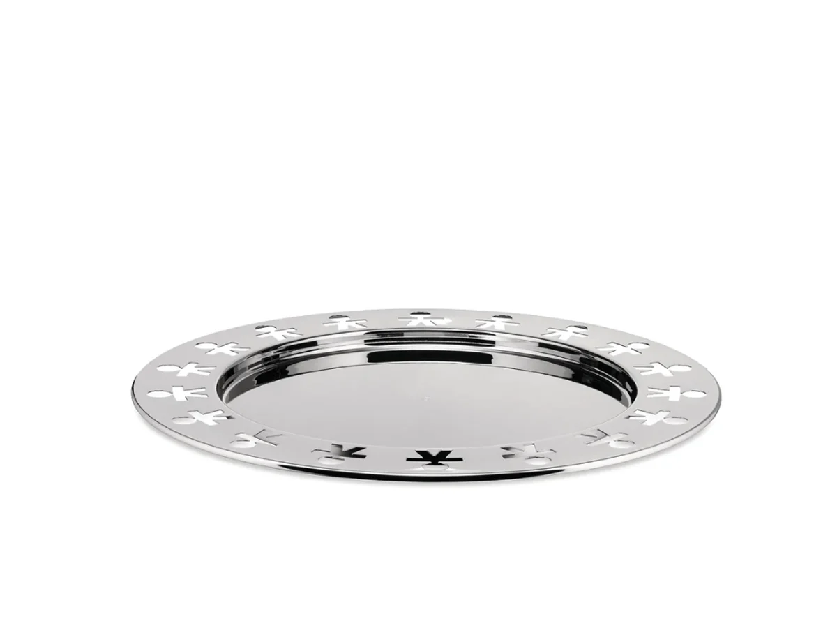 Alessi Girotondo Round Tray- Vassoio