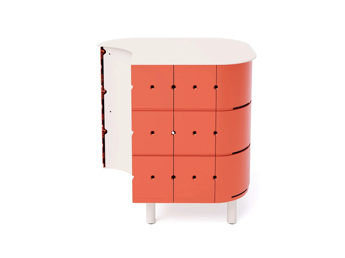Aluvy Jean Le Mueble - Modulo contenitore destro