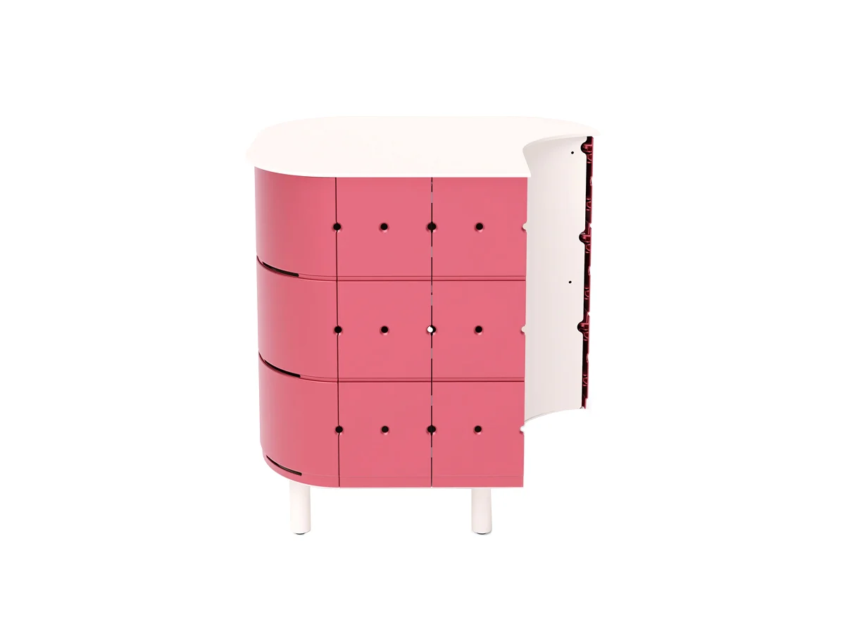 Aluvy Jean Le Mueble - Modulo contenitore sinistro