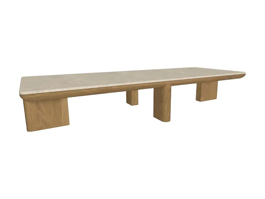 Tribù Amanu Tavolino - L. 155 cm