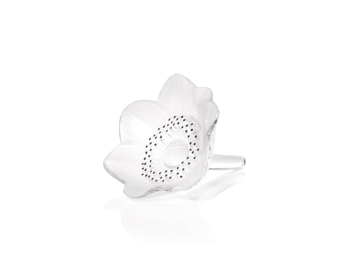 Lalique Anemone Scultura – Oggetto Decorativo