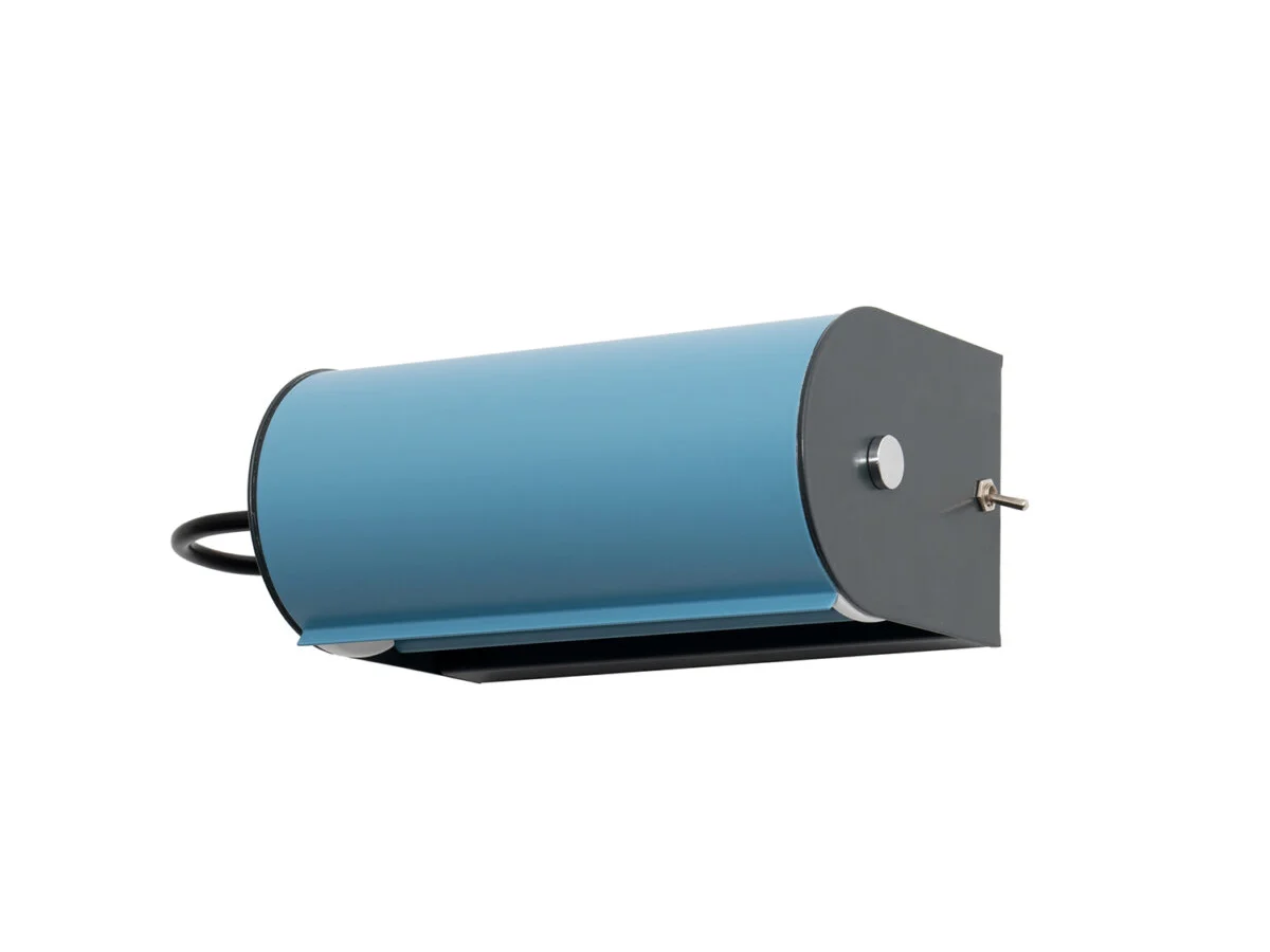 Nemo Applique Cylindrique Petite Lampada da Parete Blu Pastello - US 110V