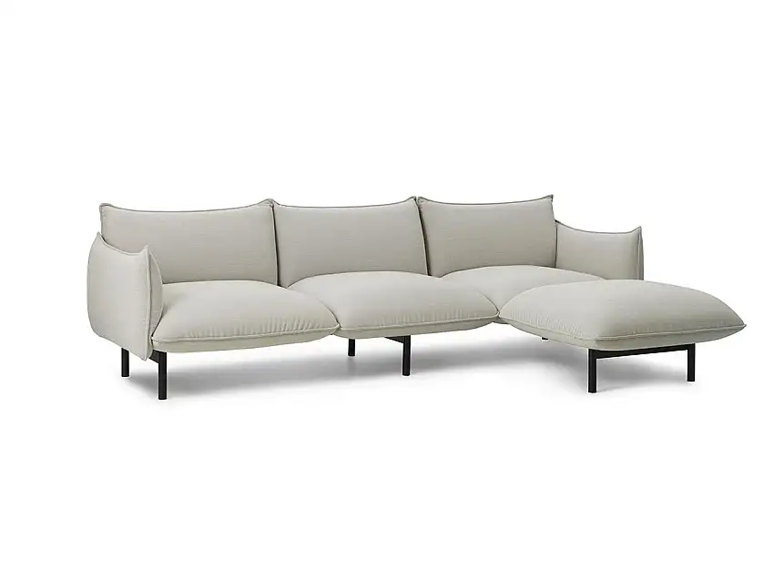Normann Copenhagen Ark Divano a 3 Posti con Pouf