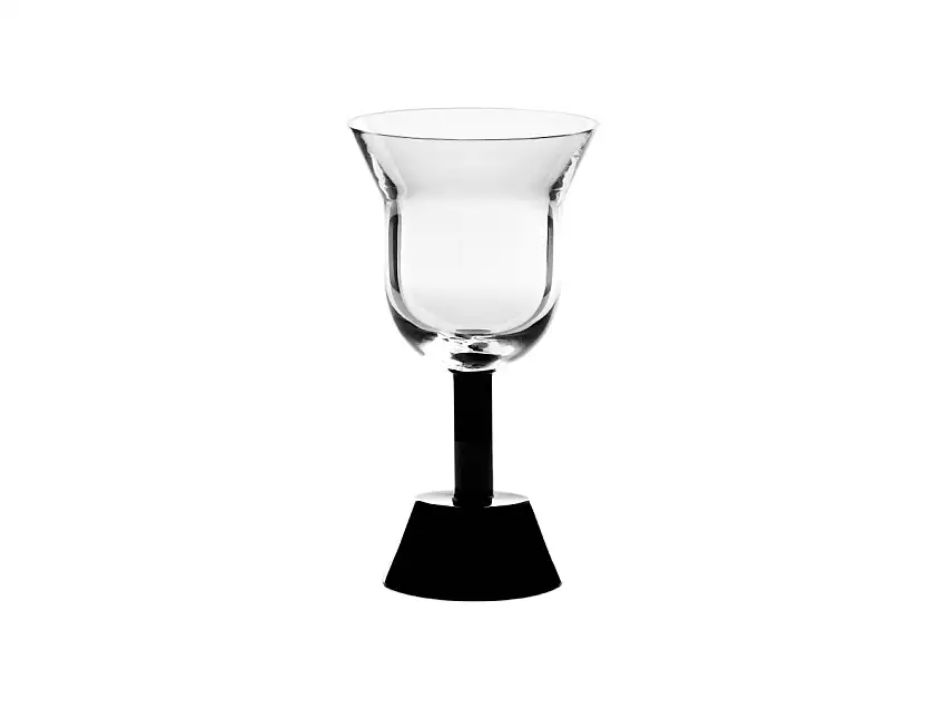Arnolfo Di Cambio Orfeo Black Calice da Acqua - Set da 2