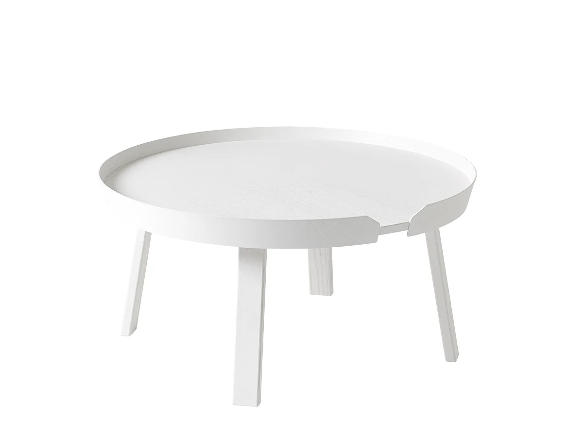 Muuto Around Large Tavolino - Bianco