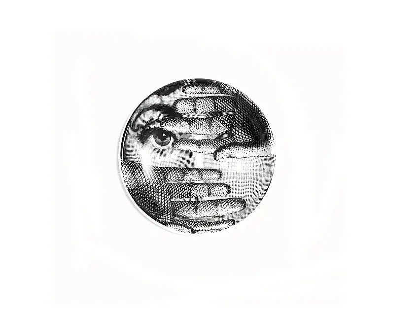 Fornasetti Tema e Variazioni n.154 Posacenere Rotondo