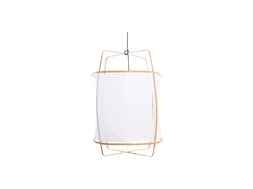 Ay illuminate Z2 Blonde Cotton Cover Lampada a Sospensione
