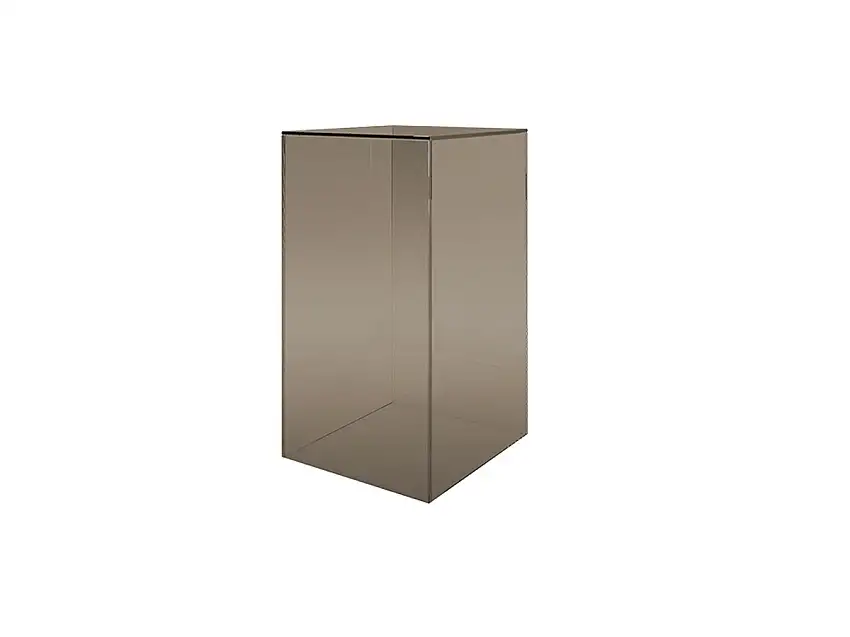 Adriani e Rossi Piedistallo in Vetro - Bronzo