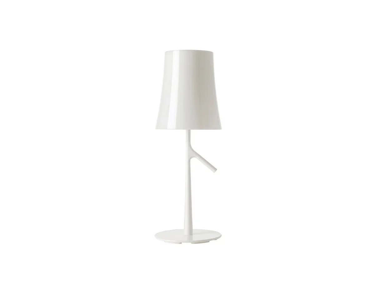 Foscarini Birdie Lampada da Tavolo con Touch Dimmer - Bianca