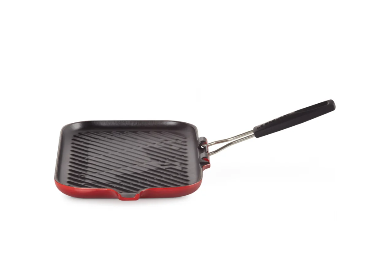 Le Creuset Bistecchiera rett. 36 ciliegia