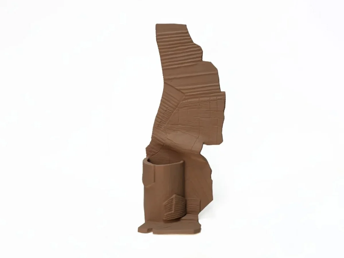 Bitossi Ceramiche Uncovered Cardboard Scultura/Vaso H 70 cm