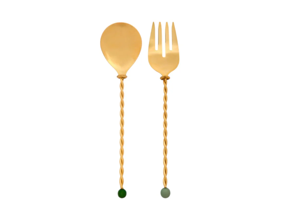 Bitossi Home Torchon Set Posate Insalata