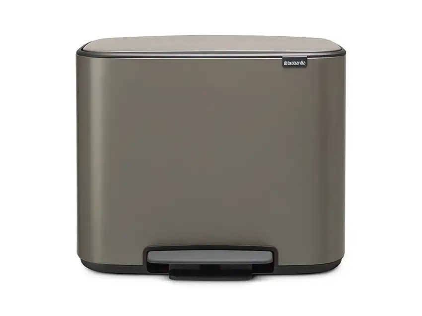 Brabantia Bo Pattumiera a pedale 36 L - Platino