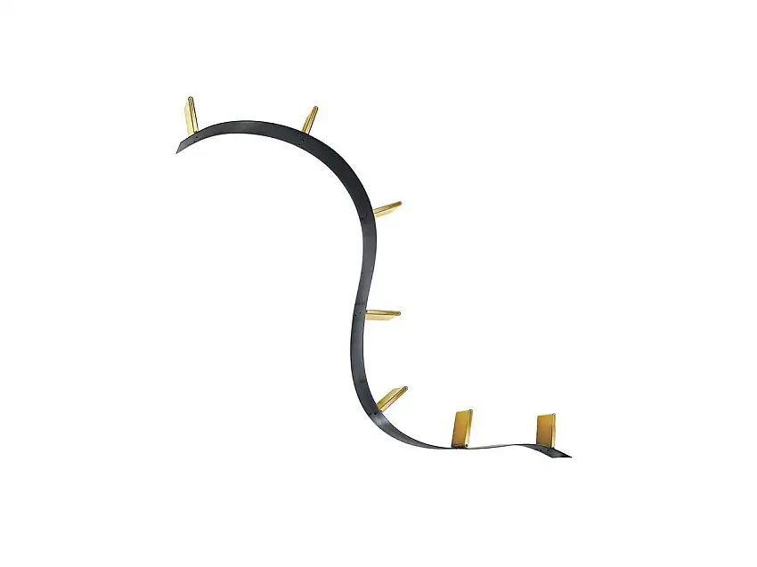 Kartell Bookworm Nero-Oro - Libreria 320