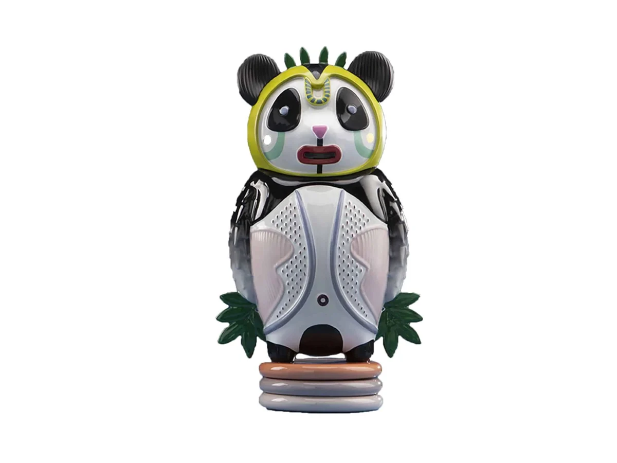 Bosa Bernardo Panda Sculpture - Pink