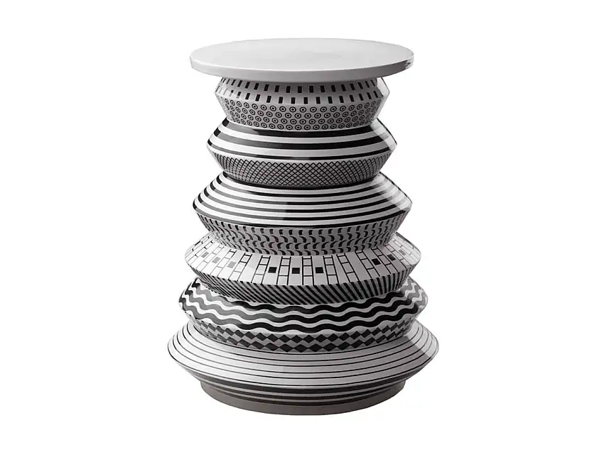 Bosa Bossa Nova Vinicius Black/White Tavolino