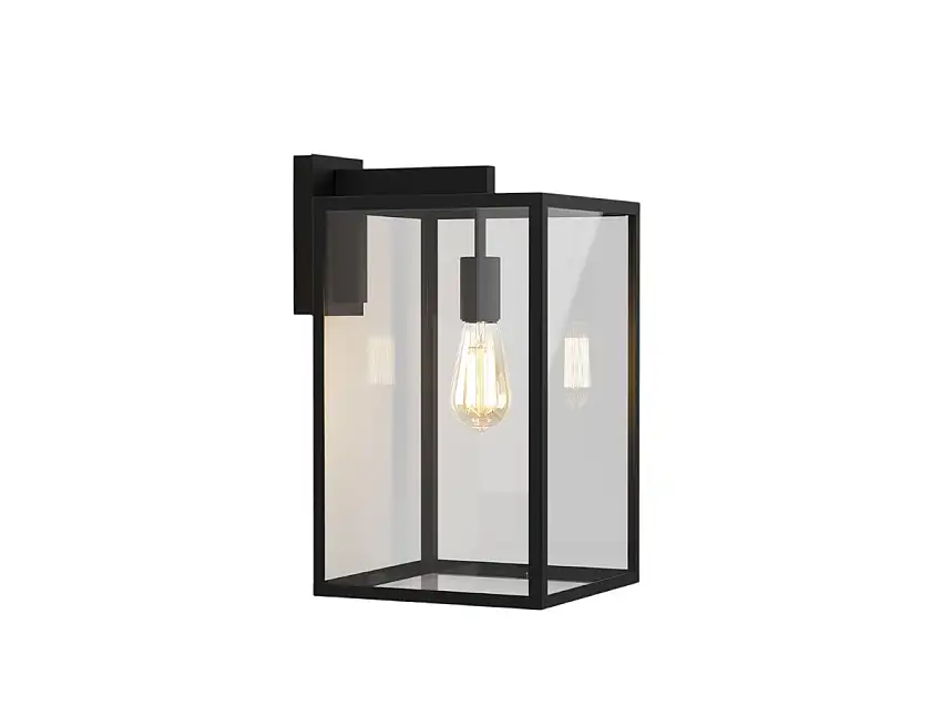 Astro Lighting Box Lantern 450 Lampada da parete - Nero testurizzato