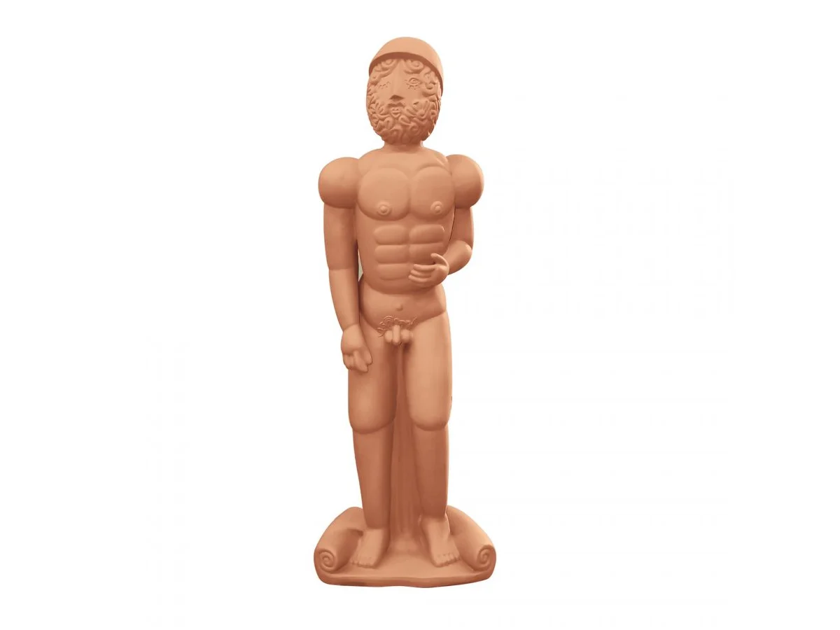 Seletti STATUA IN TERRACOTTA /"BRONZO HELMET/"