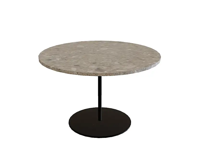 Royal Botania Butler Tavolino Ø75x40 cm - A / Ceramica Ceppo Dolomitica