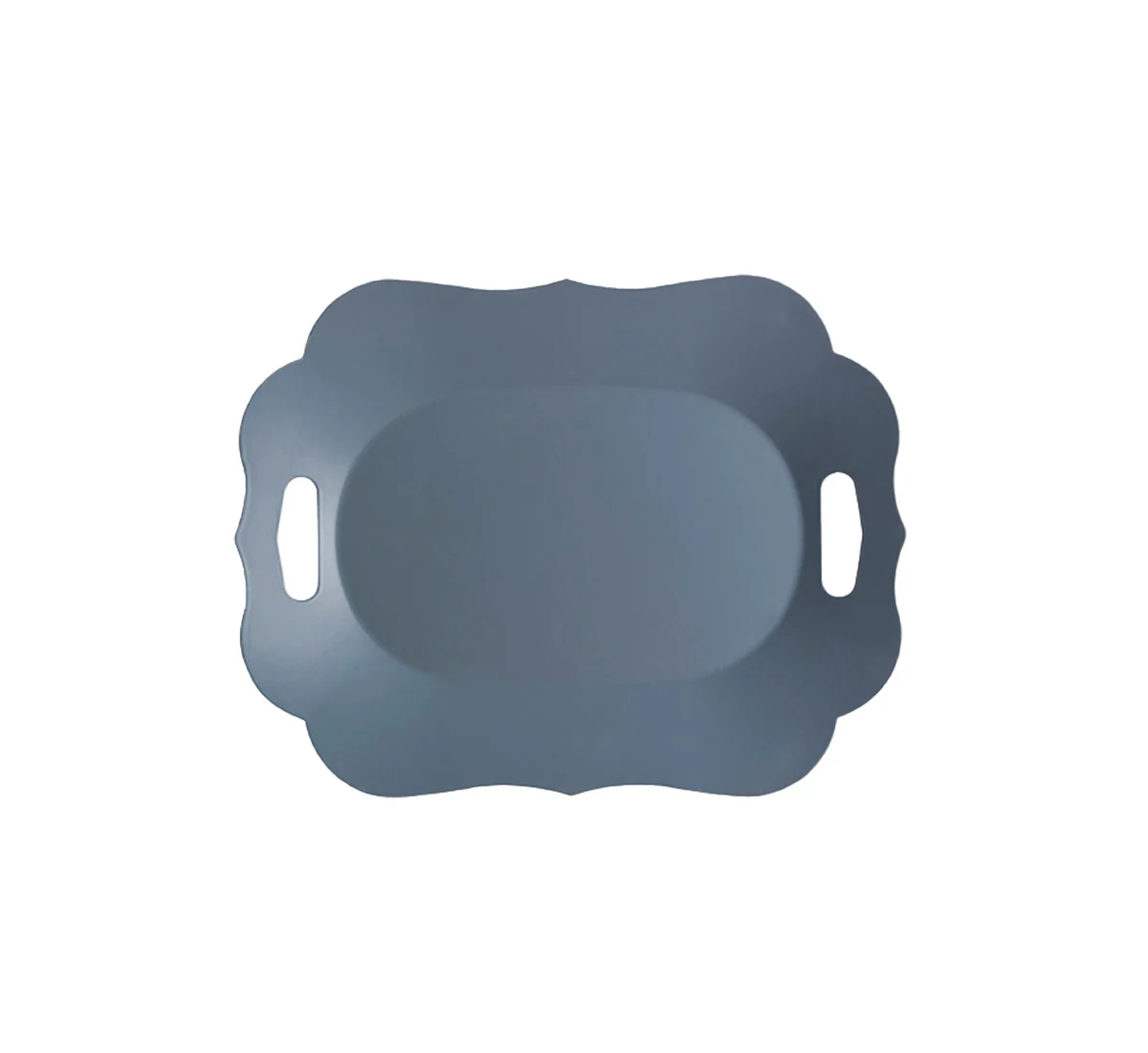 Bitossi Home Vassoio con manici 42x32 cm - Grigio opaco