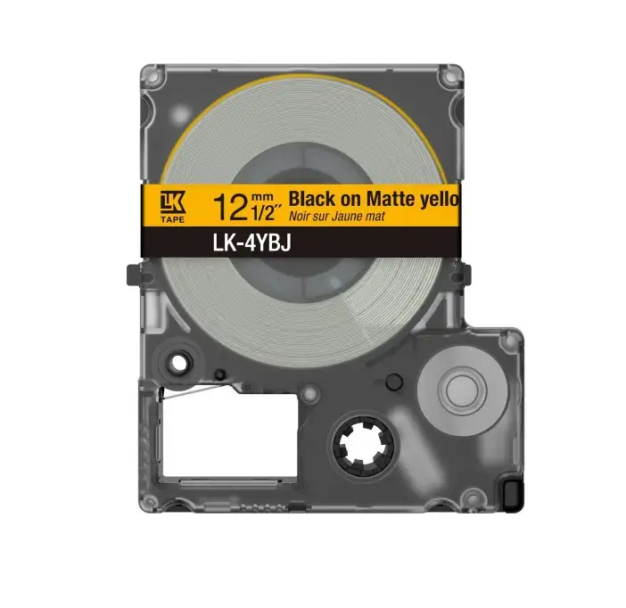 Epson C53S672073 nastro per etichettatrice Nero su giallo cod. C53S672073