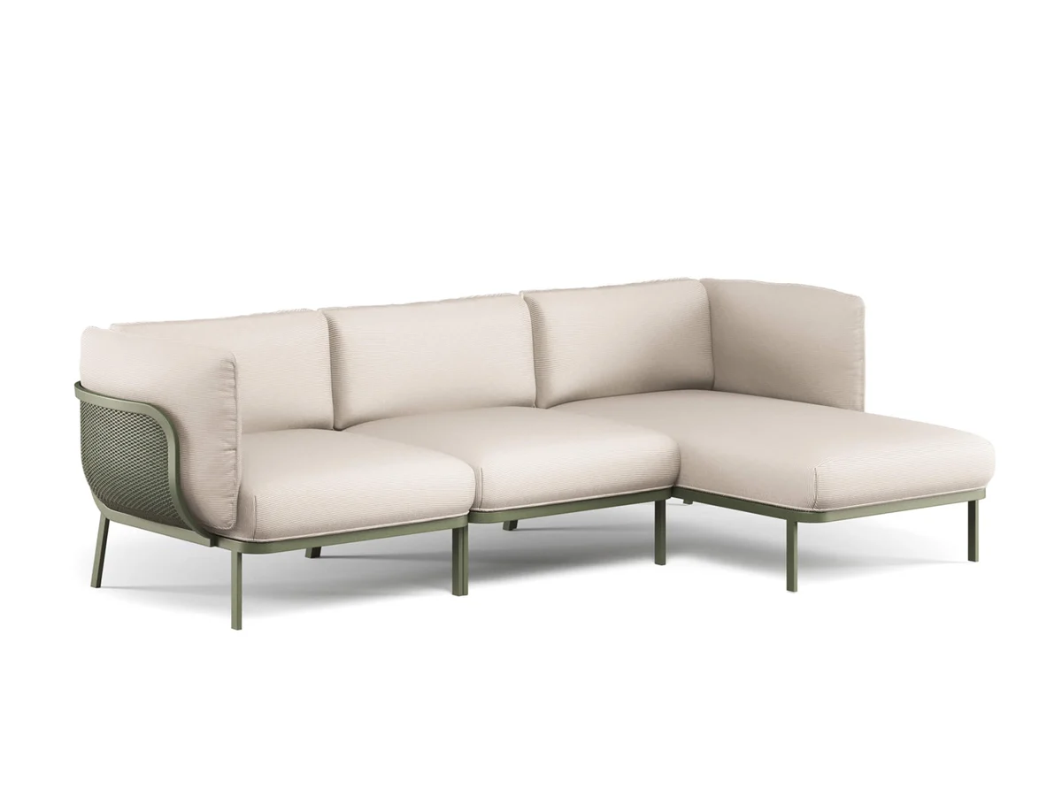 Emu Cabla Divano 3 posti con Chaise Longue