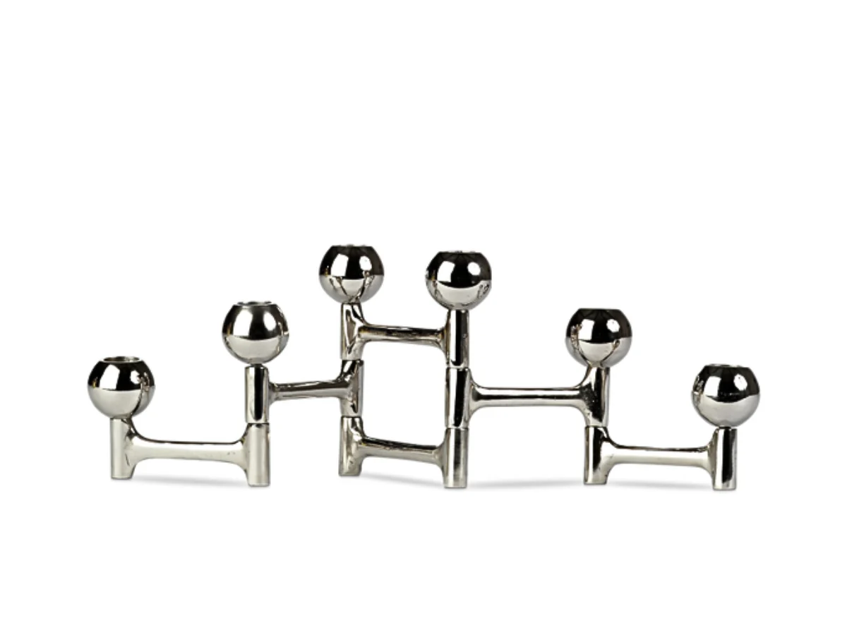 Pols Potten Folding Candelabro Pieghevole - Argento