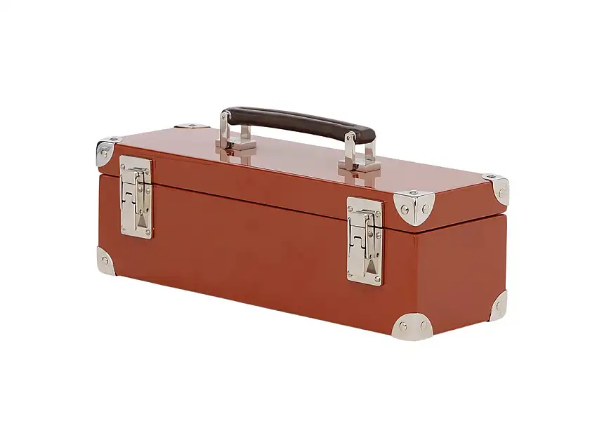 LaErre Trunks Cannes Gloss Portabottiglie - Arancione
