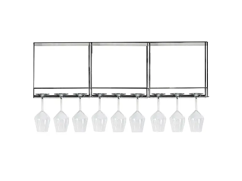 Kriptonite Cantinetta Portabottiglie  L. 100 cm - Nero