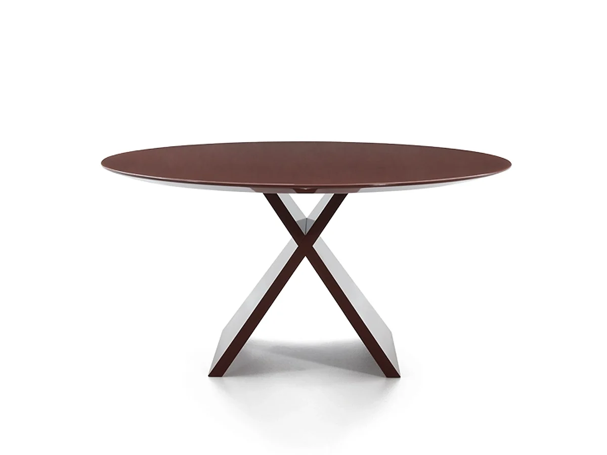 DePadova Carlo Tavolo - Ø. 150 cm / Rosso Petra