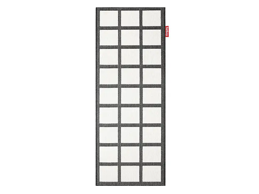 FatBoy Carpretty Catwalk Tappeto - Nero / Bianco