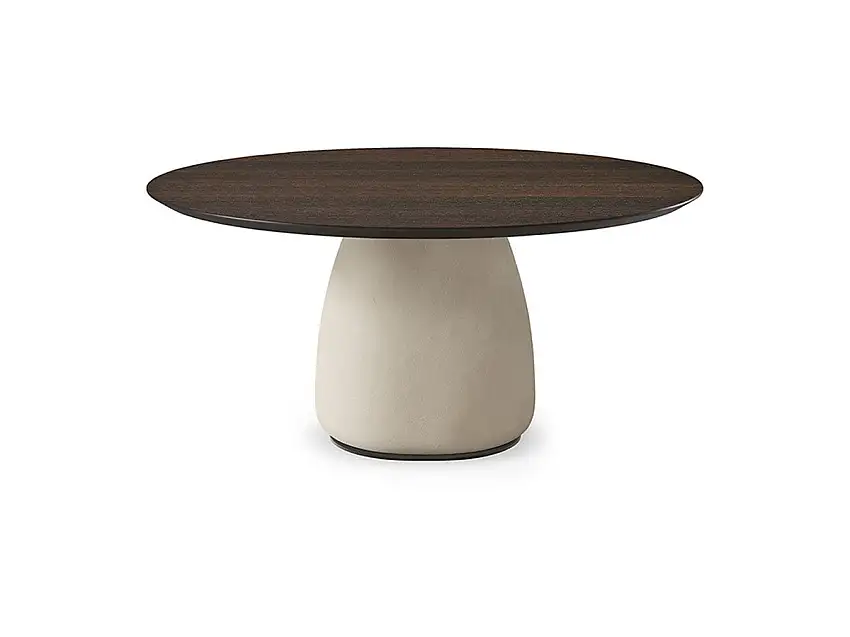 Cattelan Italia Botero Tavolo Rotondo in Legno Ø. 160 cm