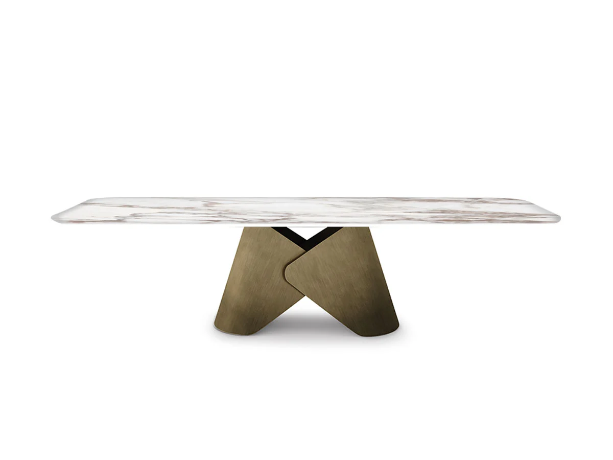 Cattelan Italia Scott Keramik Tavolo - 240 KM12 / Oxybrass
