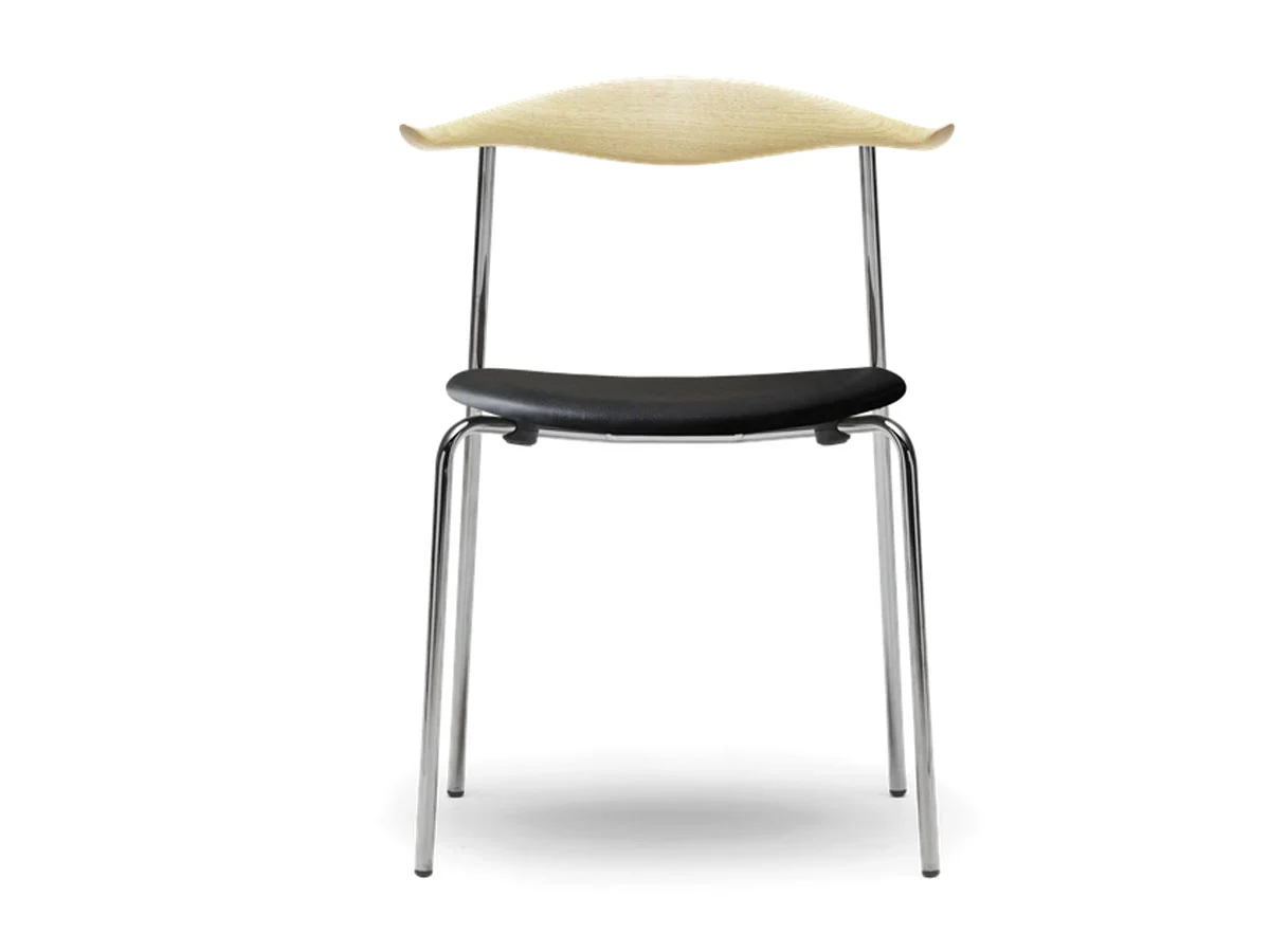 Carl Hansen & Søn CH88P Sedia - Acciaio / Faggio Sapone / Loke 7150