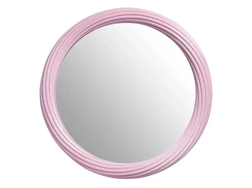 &Klevering Specchio Churros Ø44 - Rosa