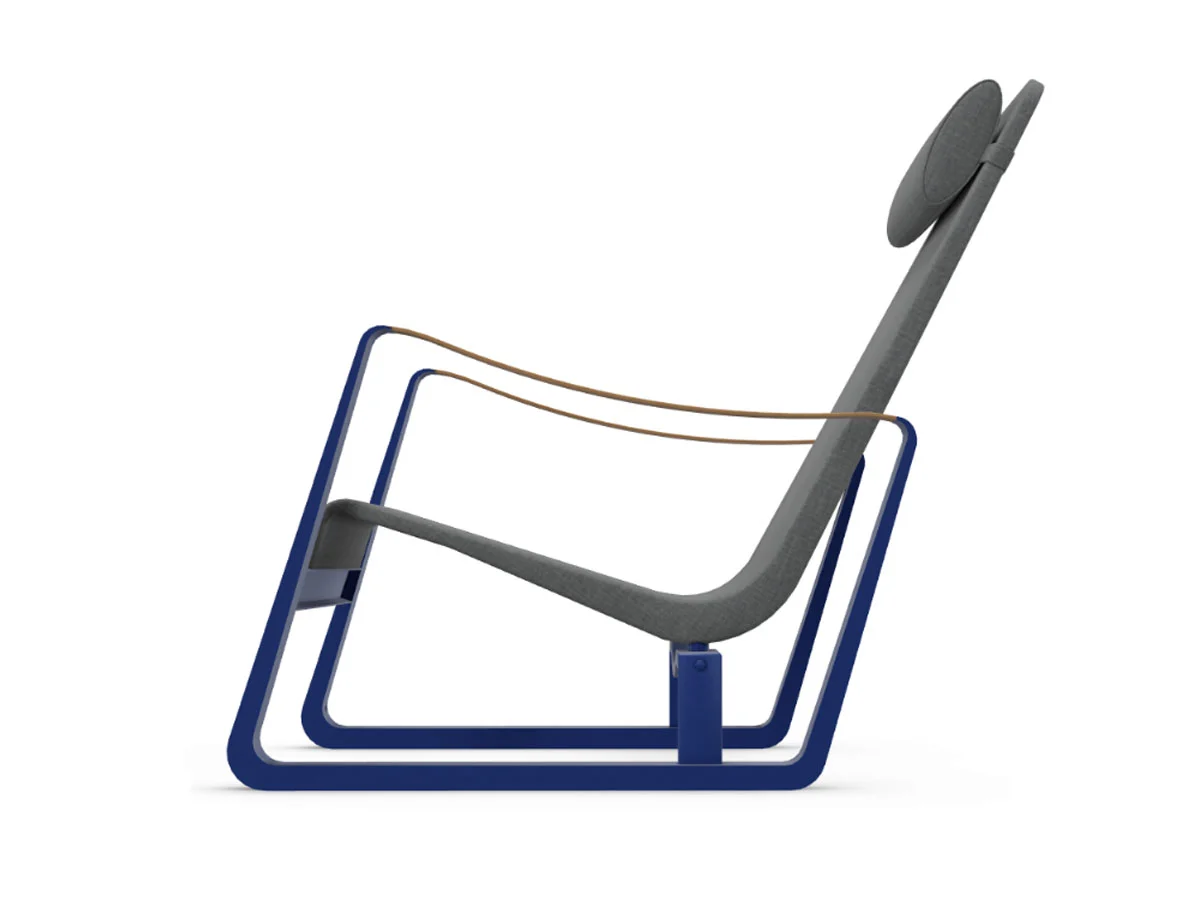 Vitra  Citè Poltrona - F80 Tress 10 / 41 Blu