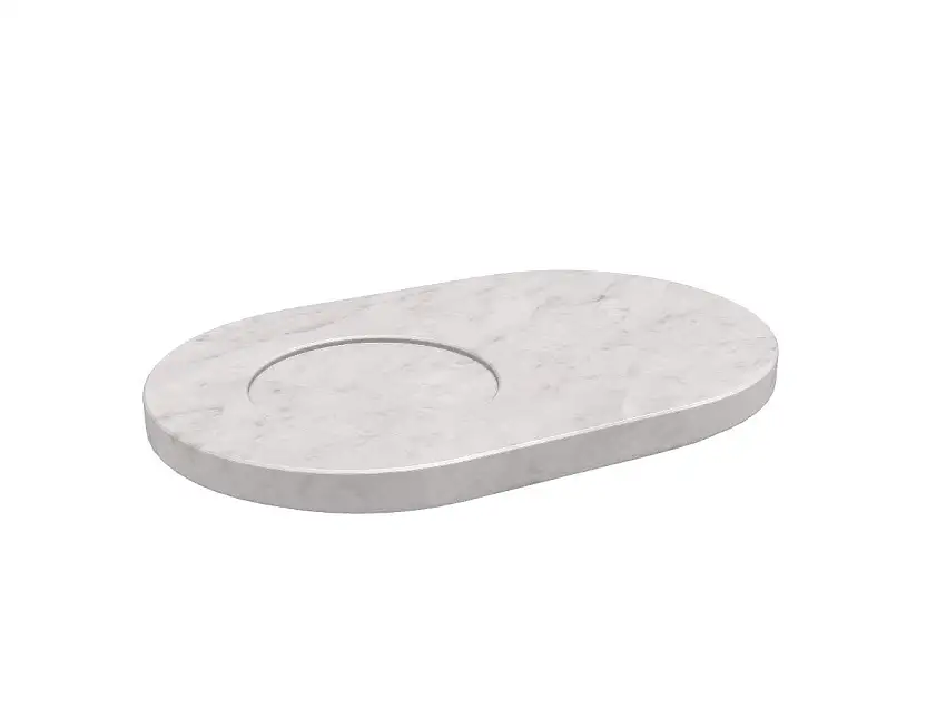 Agape Constellation Vassoio - Marmo Bianco Carrara