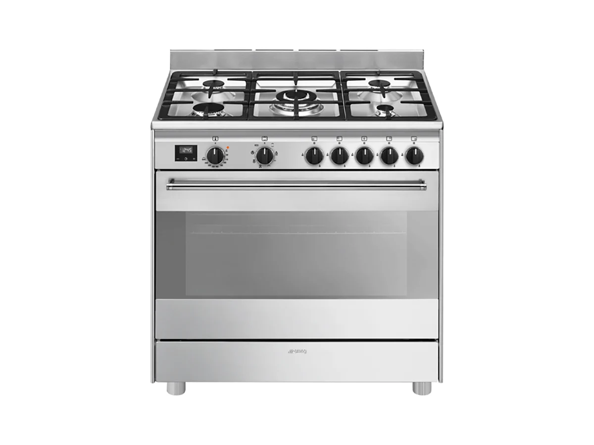 Smeg Cucina con piano cottura a gas BG91X2