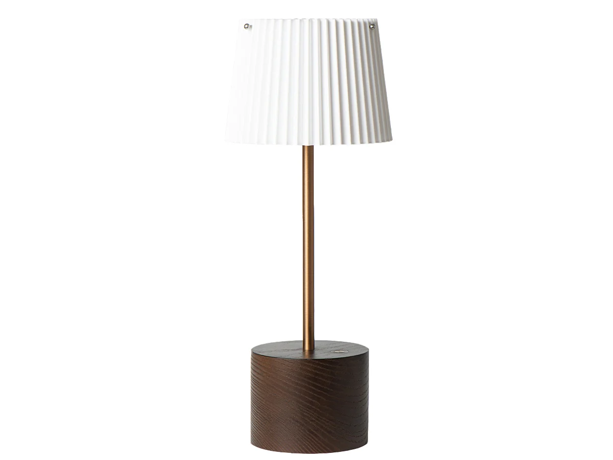 Hisle COSY Plissé Lampada da Tavolo Portatile