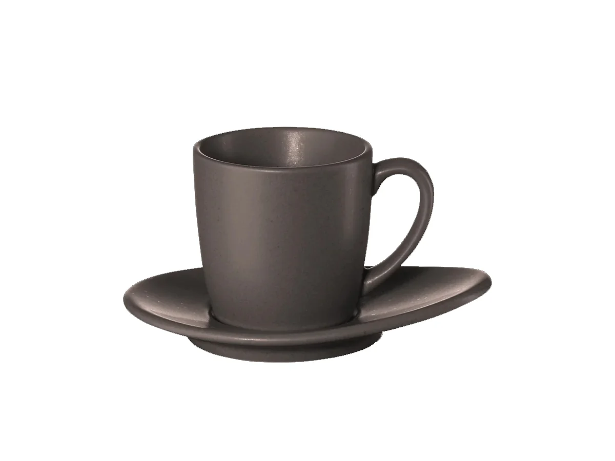 Asa Selection Cuba Tazza da caffè espresso con piattino - Marrone