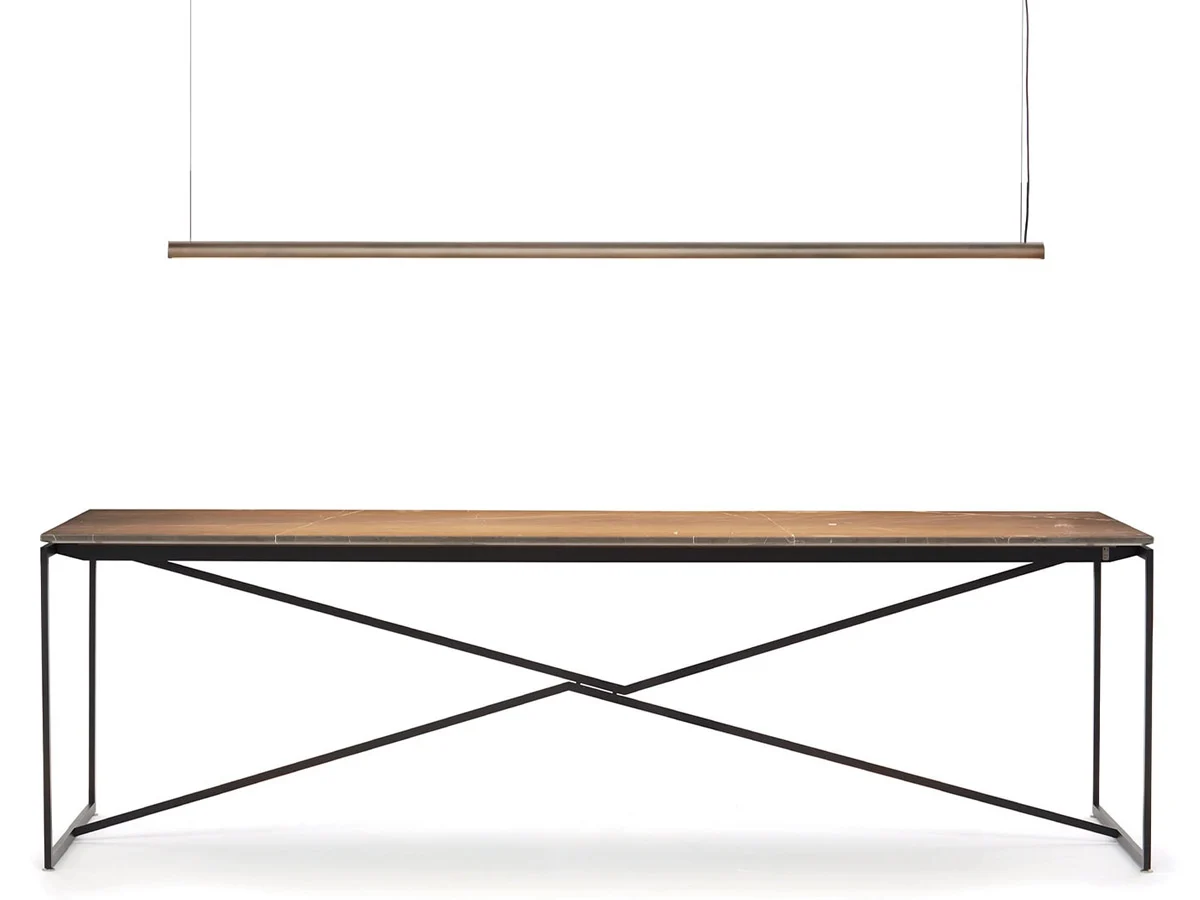 DePadova Cut Back Linear Lampada a Sospensione - L 200 cm